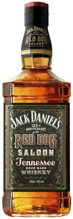 Jack Daniel's 125th Anniversary Red Dog Saloon Sour Mash Whiskey - BestBevLiquor