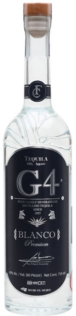 ﻿G4 Blanco Tequila - BestBevLiquor