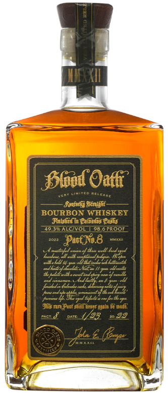 Blood Oath Bourbon Whiskey Pact No.8 - BestBevLiquor
