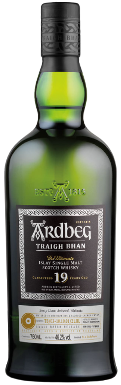 Ardbeg Traigh Bhan 19 Year Small Batch Single Malt Scotch Whisky - BestBevLiquor