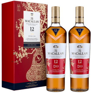
            
                Load image into Gallery viewer, The Macallan 12 Year Double Cask Limited Edition Chinese New Year Set - BestBevLiquor
            
        