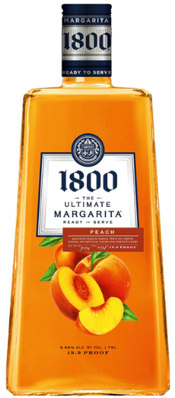 1800 Ultimate Margarita Peach Tequila - BestBevLiquor