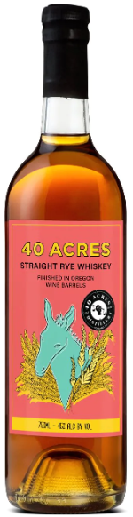 40 Acres Straight Rye Whiskey - BestBevLiquor
