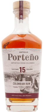 Antigua Porteno Sistema 15 Solera Colombian Rum - BestBevLiquor