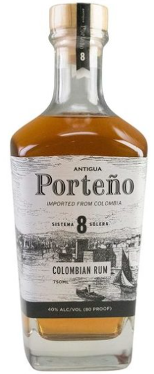 Antigua Porteno Sistema 8 Solera Colombian Rum - BestBevLiquor