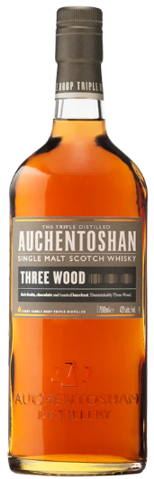 Auchentoshan Single Malt Scotch Whisky Three Wood - BestBevLiquor