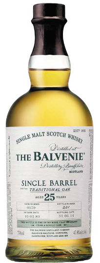 Balvenie 25 Year Single Barrel Single Malt Scotch - BestBevLiquor