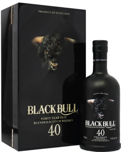 
            
                Load image into Gallery viewer, Black Bull 40 Year Blended Scotch Whisky - BestBevLiquor
            
        