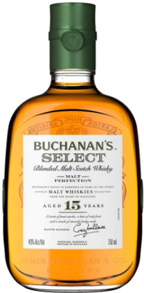 Buchanan's Select 15 Year Blended Malt Scotch Whiskey - BestBevLiquor