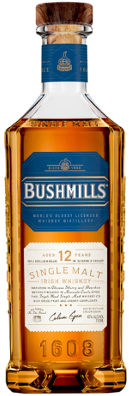 Bushmills 12 Year Single Malt Irish Whiskey - BestBevLiquor