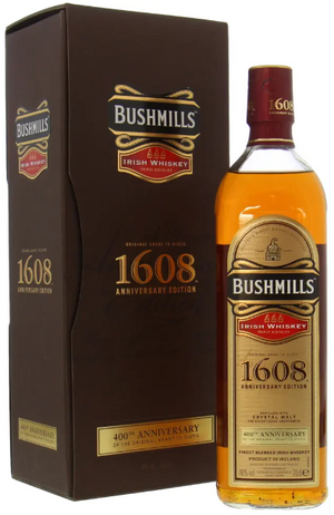 Bushmills 1608 Crystal Malt Irish Whiskey 400th Anniversary - BestBevLiquor