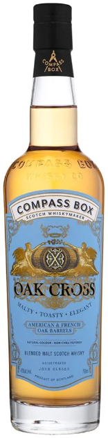 
            
                Load image into Gallery viewer, Compass Box Oak Cross Blended Malt Scotch Whisky - BestBevLiquor
            
        