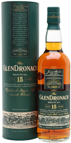 Glendronach Revival 15 Year Single Malt Scotch Whisky - BestBevLiquor