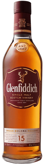 Glenfiddich 15 Year Solera Reserve Single Malt Scotch Whiskey - BestBevLiquor