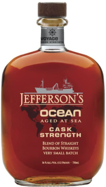 Jefferson's Ocean Aged At Sea Cask Strength Straight Bourbon Whiskey Small Batch - BestBevLiquor