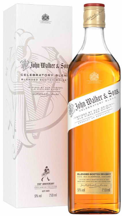 
            
                Load image into Gallery viewer, John Walker &amp;amp; Sons Celebratory Blend Scotch Whisky - BestBevLiquor
            
        