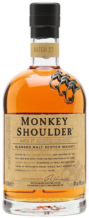 Monkey Shoulder Smooth And Rich Blended Malt Scotch Whisky - BestBevLiquor