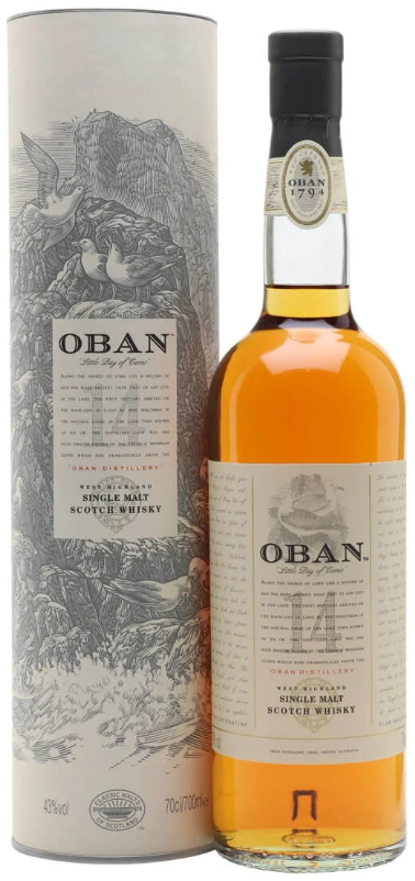Oban Single Malt Scotch Whisky Aged 14 Years - BestBevLiquor