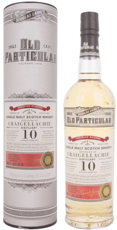 Old Particular Craigellachie 10 Year Single Malt Scotch Whiskey - BestBevLiquor