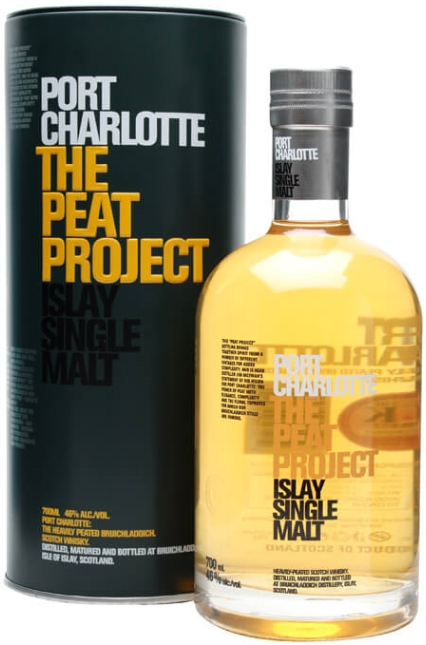 Port Charlotte The Peat Project Islay Single Malt Scotch Whisky - BestBevLiquor