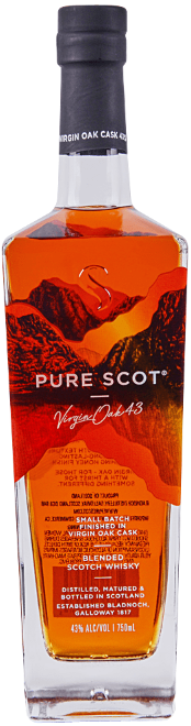 Pure Scot Virgin Oak Small Batch Blended Scotch Whisky - BestBevLiquor