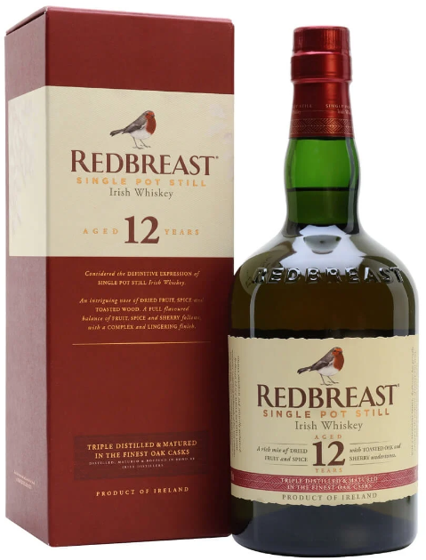 Redbreast 12 Year Single Pot Still Irish Whiskey - BestBevLiquor