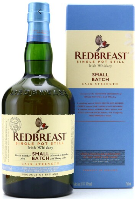 
            
                Load image into Gallery viewer, Redbreast Small Batch Cask Strength Irish Whiskey - BestBevLiquor
            
        