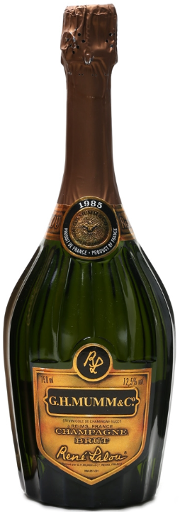 Rene Lalou G.H. Mumm 1985 Champagne Brut - BestBevLiquor