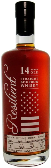 
            
                Load image into Gallery viewer, Resilient 14 Year Old Straight Bourbon Whiskey - BestBevLiquor
            
        