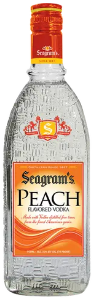 Seagram's Peach Vodka - BestBevLiquor
