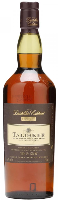 Talisker The Distillers Edition Double Matured Single Malt Scotch 1996 - BestBevLiquor