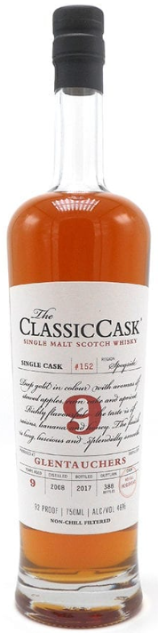 The Classic Cask 9 Year Glentauchers Single Malt Scotch Whisky - BestBevLiquor