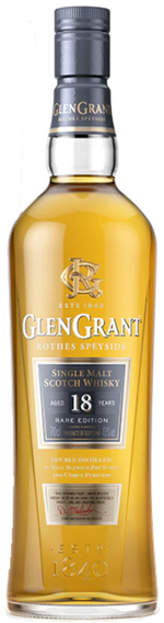 The Glen Grant 18 Year Single Malt Scotch Whisky - BestBevLiquor
