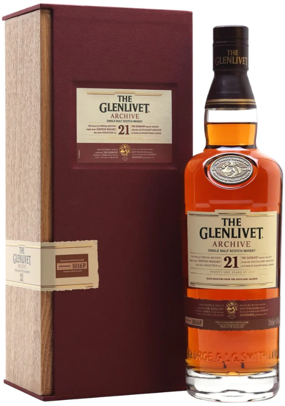 The Glenlivet Archive 21 Year Single Malt Scotch Whisky - BestBevLiquor