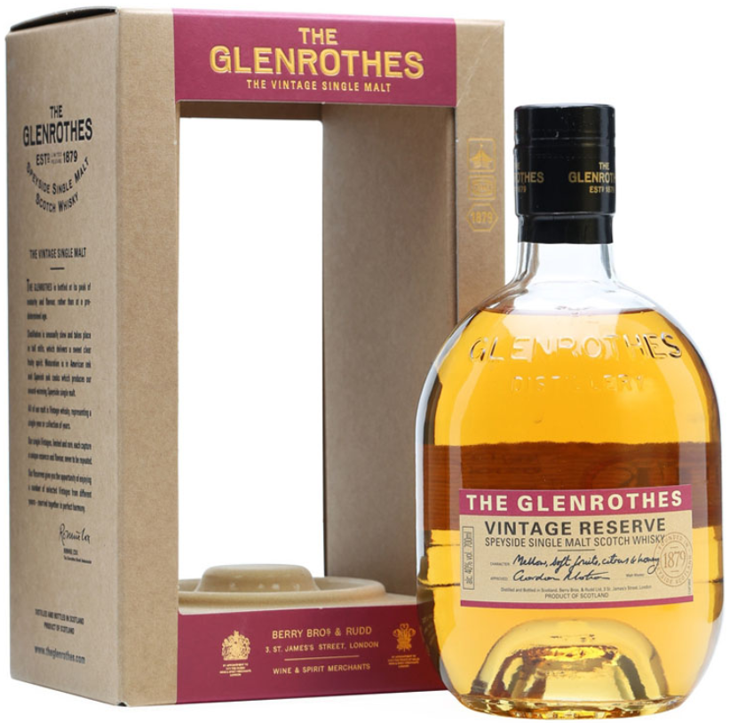 The Glenrothes Vintage Reserve Single Malt Scotch Whisky - BestBevLiquor