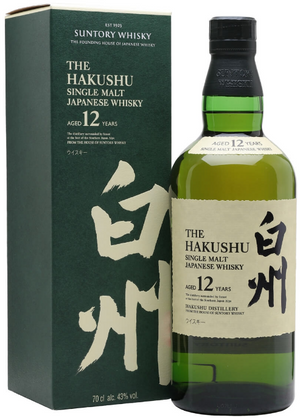 The Hakushu 12 Year Single Malt Japanese Whisky - BestBevLiquor