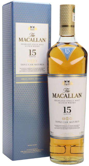 The Macallan 15 Year Triple Cask Single Malt Scotch Whisky - BestBevLiquor