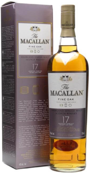 
            
                Load image into Gallery viewer, The Macallan 17 Year Single Malt Scotch Whisky - BestBevLiquor
            
        