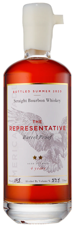 The Representative 4 Year Barrel Proof Straight Bourbon Whiskey - BestBevLiquor