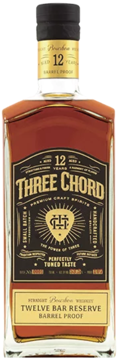 Three Chord Straight Bourbon Whiskey 12 Bar Reserve - BestBevLiquor