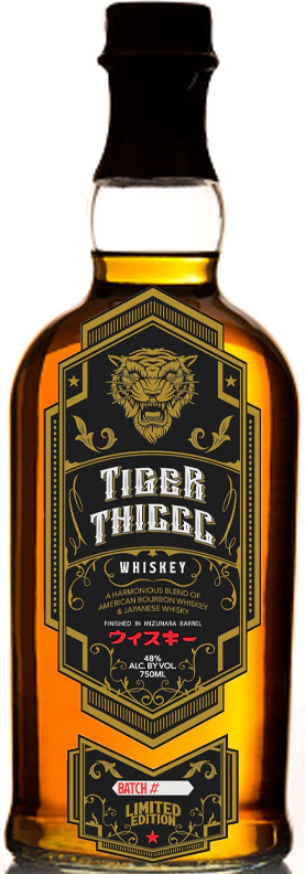 Tiger Thiccc Blended Whiskey By Brendan Schaub - BestBevLiquor