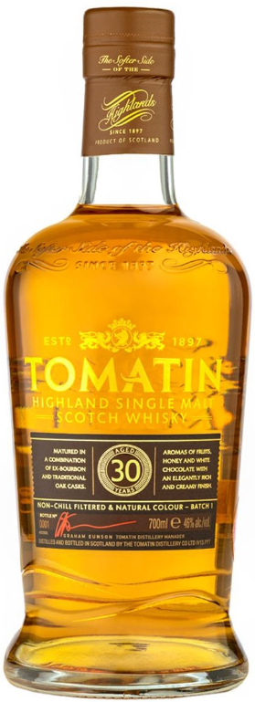Tomatin 30 Year Single Malt Scotch Whisky - BestBevLiquor