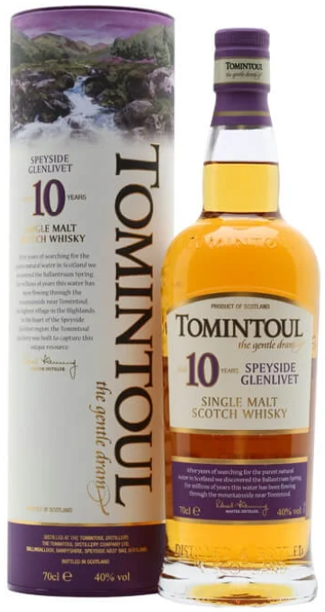 Tomintoul 10 Years Single Malt Scotch Whisky - BestBevLiquor