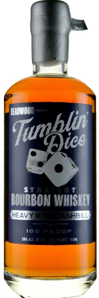 Tumblin Dice Straight Bourbon Whiskey - BestBevLiquor