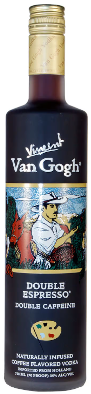 
            
                Load image into Gallery viewer, Vincent Van Gogh Double Espresso Vodka - BestBevLiquor
            
        