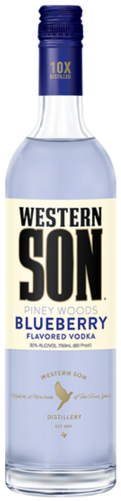 Western Son Blueberry Vodka - BestBevLiquor