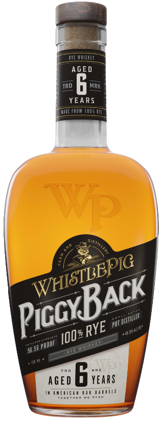 
            
                Load image into Gallery viewer, Whistlepig PiggyBack Rye Whiskey - BestBevLiquor
            
        