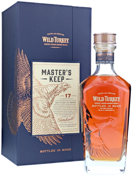 Wild Turkey Master's Keep 17 Year Bottled in Bond Bourbon Whiskey - BestBevLiquor