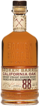 ﻿Broken Barrel California Oak Kentucky Bourbon Whiskey - BestBevLiquor